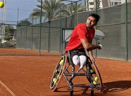 Para tenisçi Ahmet Kaplan, Avustralya Açık'ta yarı finale yükseldi