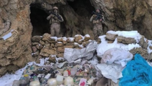 PKK'ya ait çok sayıda mühimmat yakalandı