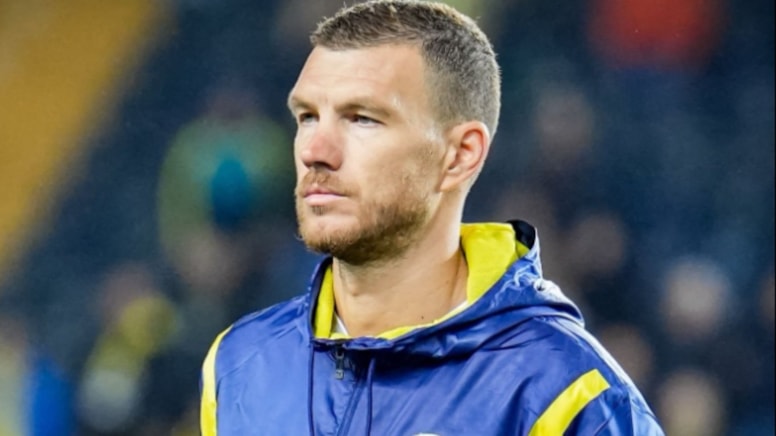 Fenerbahçe'de Edin Dzeko salonda çalıştı