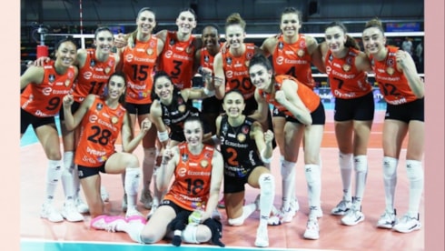 Eczacıbaşı Dynavit, CEV Şampiyonlar Ligi’nde yarı finalde