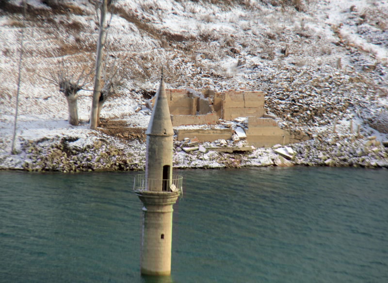 Sivas'ta hava soğudu, kar yağışı etkili oldu