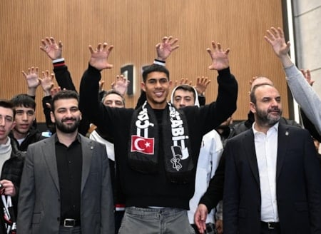 Beşiktaş'ın yeni kalecisi İstanbul'a geldi