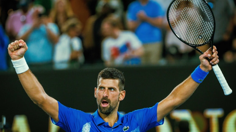 Avustralya Açık'ta Djokovic yarı finalde