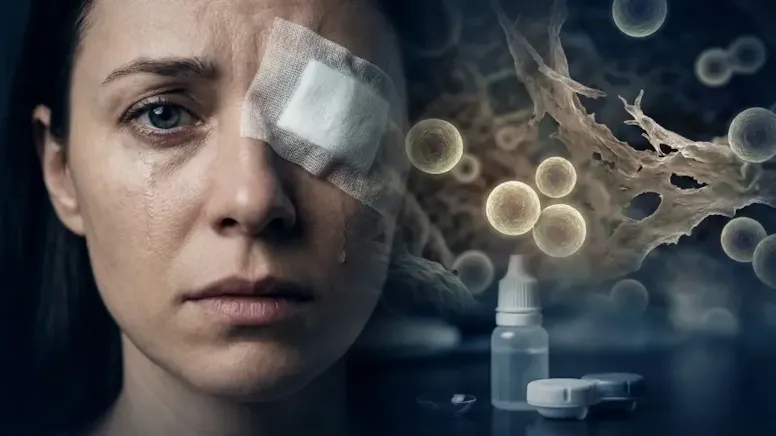 “Doğum sancısından daha beter”: Günlük lensi haftalarca çıkarmadı, kabusa uyandı