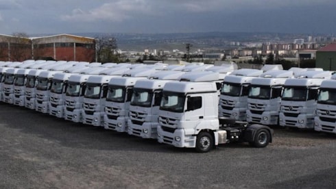 Avrupa'da ticari araç satışları 2023'te arttı