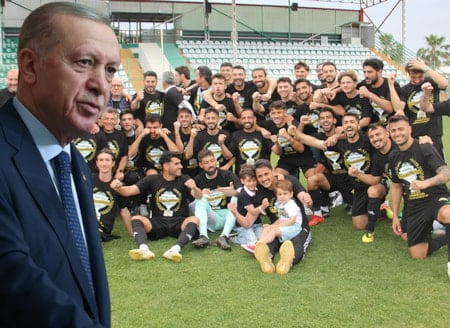 Cumhurbaşkanı Erdoğan'ın 'proje' takımı Esenler Erokspor