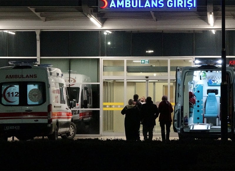 Bina ilaçlandı, 11 kişi hastanelik oldu