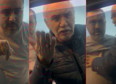 Otomobildeki çocuğa dahi küfreden o magandalar yakalandı