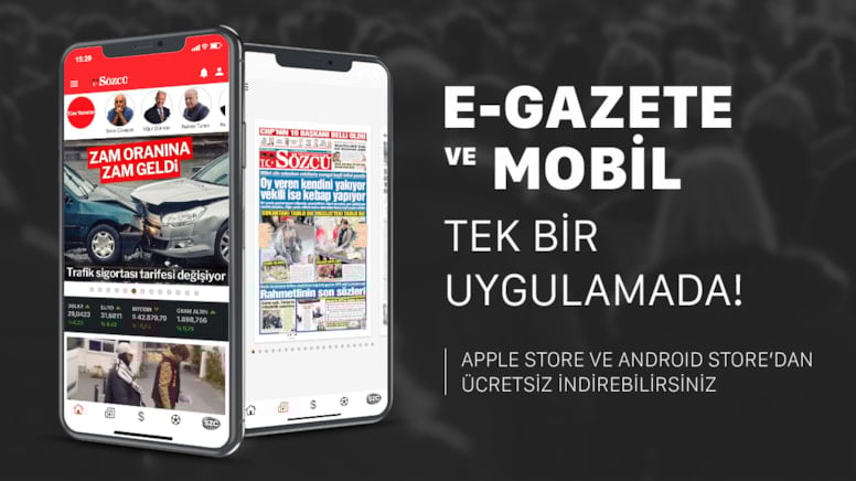 SÖZCÜ Android/iOS Uygulamasını İndir