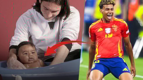 Messi'nin yıkadığı bebek EURO 2024'ü salladı!